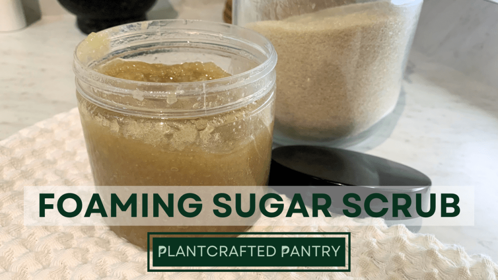 DIY Foaming Sugar&nbsp;Scrub